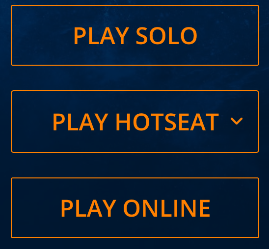 Game Modes: Solo, Hotseat, Online – Tabletopia